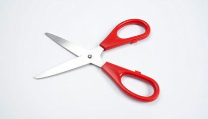 scissors on white background