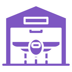 Hangar Vector Icons