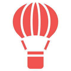 Obraz premium Air Balloon Vector Icons