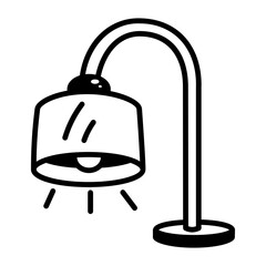 A sketchy style icon showing toilet
