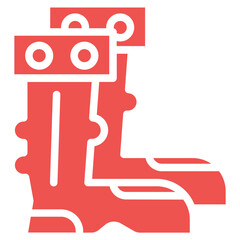 Wild Boots Vector Icons