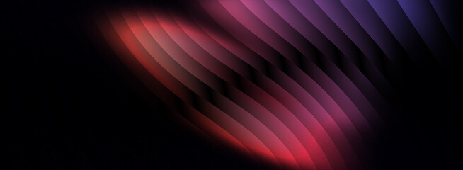 black and red ribbed glass gradient abstract background with smooth flowing wave texture and glossy luminous stripe pattern for minimal modern digital wallpaper design