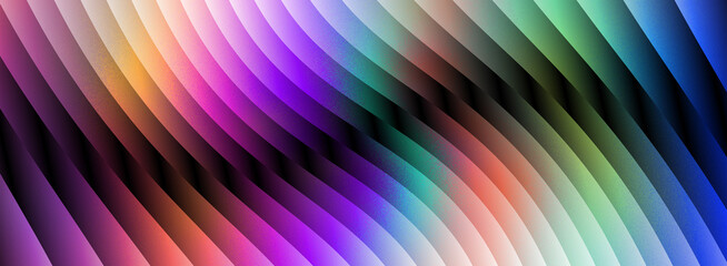 multicolor ribbed gradient abstract glass background with glossy smooth luminous flowing wave texture for stylish vibrant modern digital wallpaper and art design