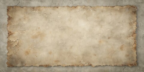Aged paper texture background with burnt edges and stains ideal for vintage design projects
