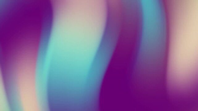 Abstracts Gradient background animation with smooth flowing transitions of purple, teal, and beige hues for modern design