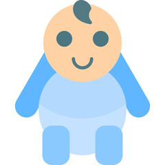 Obraz premium Baby Boy Icon