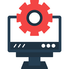 lock sever laptop user web icon data router