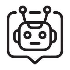 Chatbot Assistant Icon