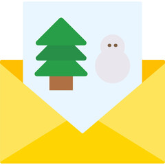 Christmas Message Icon