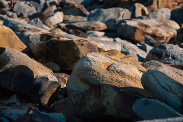 natural background of stone texture detailed close up
