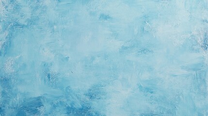 Naklejka premium Abstract cold blue white ice paint background texture, art brush stroke backdrop wallpaper