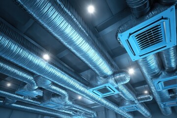 Industrial Air Ducts and Ventilation Systems in Modern Building Design