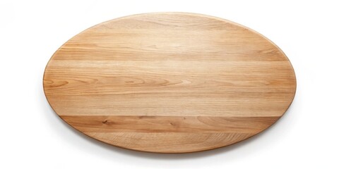 Circular Wooden Board A Natural, Simple, and Elegant Serving Tray for Presentation