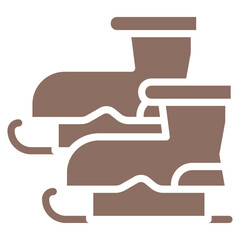 Ice Skate Vector Icons