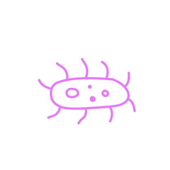 icon of various kinds of bacteria