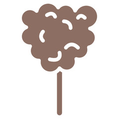 Cotton Candy Vector Icons