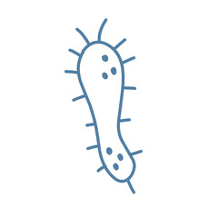 icon of various kinds of bacteria