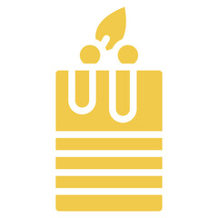 Tiramisu Vector Icons