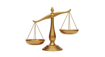 Scales of Justice Law Balance Fairness Court Legal Golden Metallic Symbol Decisions Ethics Morality Principles Values Integrity Honesty Regulation Code Conduct Impartiality