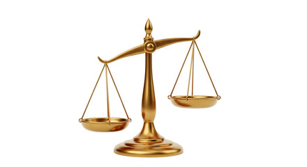 Justice Scale Legal Fairness Law Business Finance Investment Gold Icon