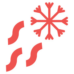 Cold Wave Vector Icons