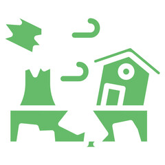 Earthquake Vector Icons
