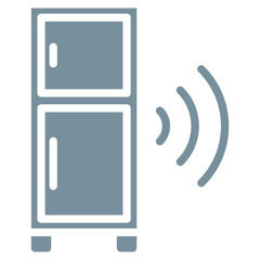 Smart Refrigerator Vector Icons