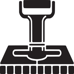 Tile Grouting Tool Icon
