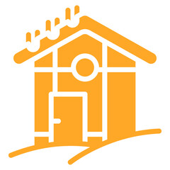 Gingerbread House Vector Icons