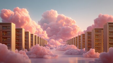 Cloud storage with AI-powered data processing