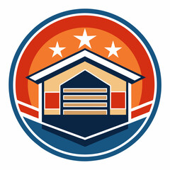 Vector logo of car parts, auto repair