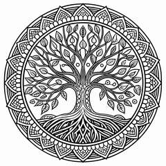 vector illustration of a decorative ornament