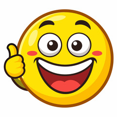 World Smile Day poster. Vector