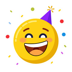 World Smile Day poster. Vector