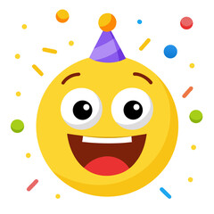 World Smile Day poster. Vector