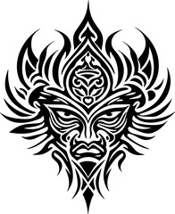 Tribal tattoo art