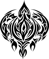 Tribal tattoo art