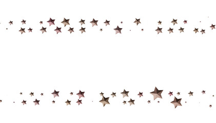 Elegant design with rose gold stars. Perfect for invitations, cards, and backgrounds.