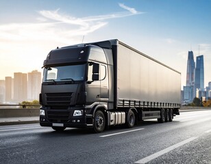 truck logistics mock up