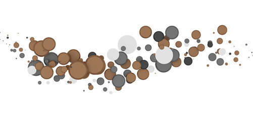 confetti png. Gold confetti falls from the sky. Glittering confetti on a transparent background. Holiday,