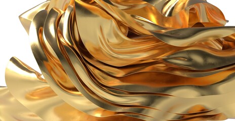 Luxury golden fabric texture.  Perfect for elegant designs.