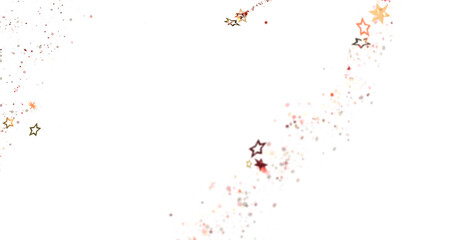 Golden Dreamscapes: Step Into a 3D Rainfall of Gleaming Stars