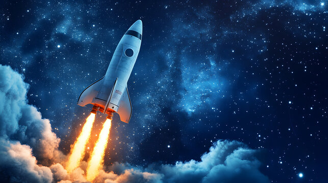 space shuttle launch