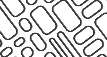 Multicolor abstract background banner of triangles , all the colors of the rainbow - Divider 3d