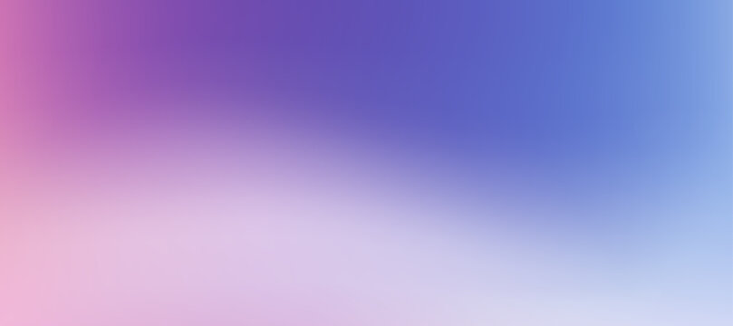 Fototapeta Pastel winter mesh gradient background with minimalist blured abstract design. Fluid texture with abstract flow and light blue, purple tones. Ideal for web, posters, banners. Vector bg