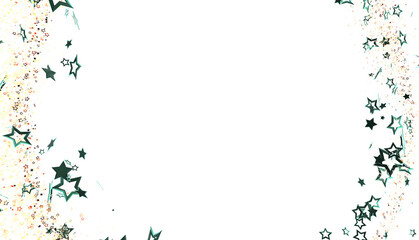 Beautiful teal stars on white background. Perfect for cards, invitations, and festive designs.