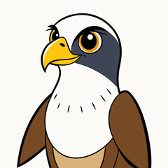 Obraz premium illustration of a cartoon bird