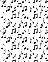 Fototapeta premium Musical note pattern (1)