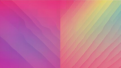Gradient abstract pattern with flowing wavy lines in pink purple yellow and blue hues