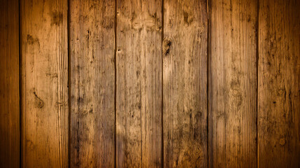 Naklejka premium wooden background.Rustic Wooden Planks with Warm Tones